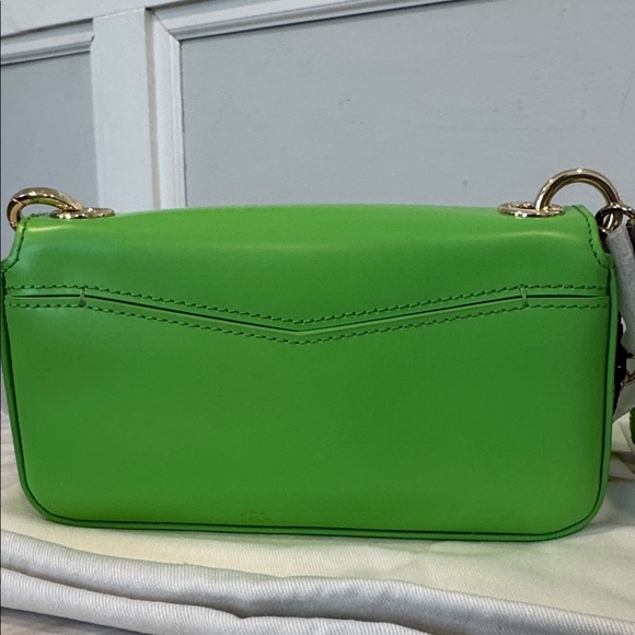 Sandro Bag Totemo Green Leather Shoulder Bag Set - Picture 5 of 17